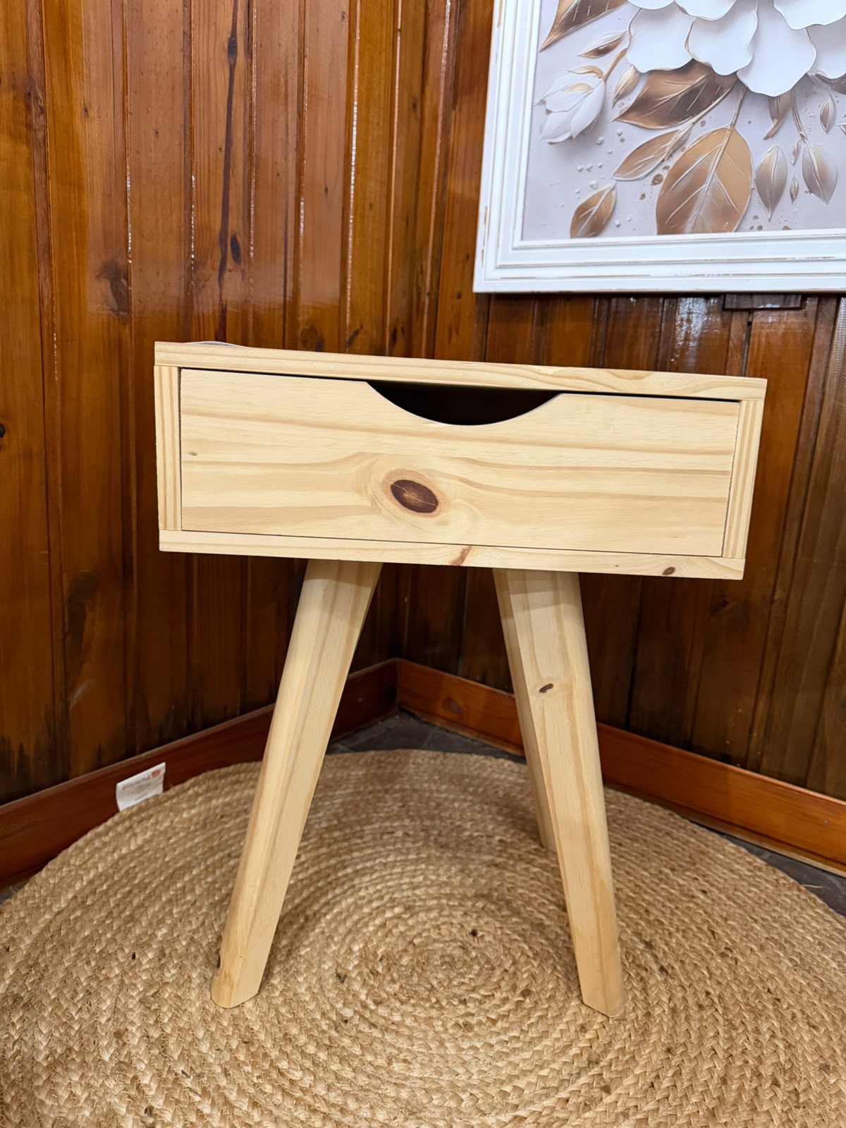 Mesa de luz madera x 2 unidades